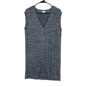 Aritzia Wilfred free kemesky button front dress size medium